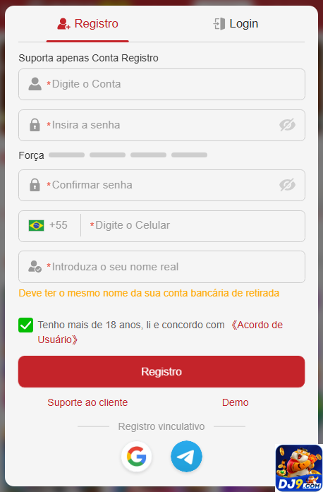 Experiência de Jogos dj9.com